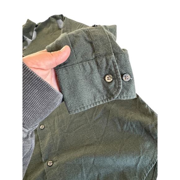 Bonobos Tailored Fit Green Button Down Shirt XL Cotton Career - Picture 3 of 5